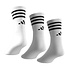 Adidas Adidas 3 Pack Crew Socks White