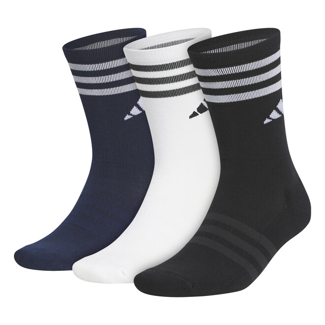 Adidas 3 Pack Crew Socks Multicolor