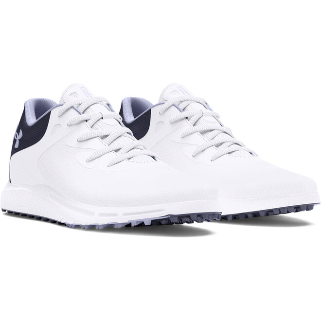 Under Armour Dames Charged Breathe 2 SL-White/Navy/Celeste