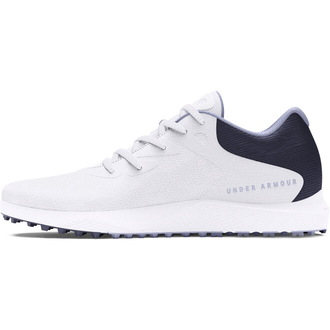 Under Armour Dames Charged Breathe 2 SL-White/Navy/Celeste
