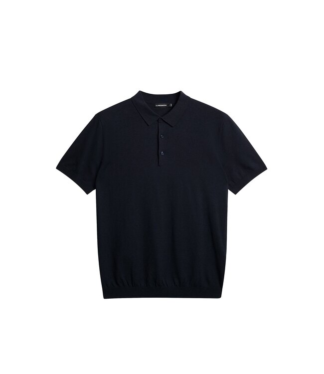 J. Lindeberg J.lindeberg Ridge Rayon Silk Polo Navy