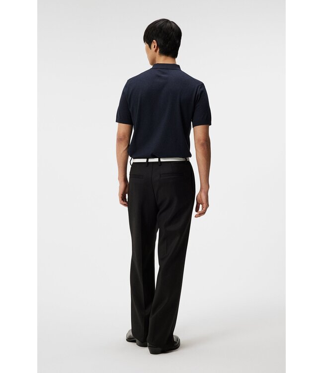 J. Lindeberg J.lindeberg Ridge Rayon Silk Polo Navy