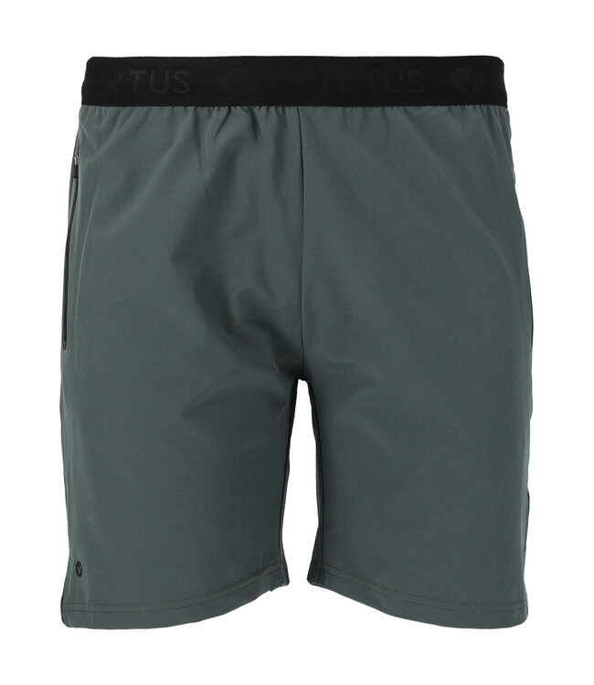 Virtus Virtus Men Blag Hyper Stretch Short With Zippers Urban Chic