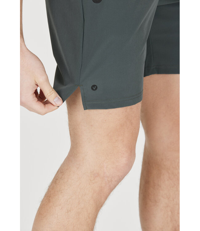 Virtus Virtus Men Blag Hyper Stretch Short With Zippers Urban Chic