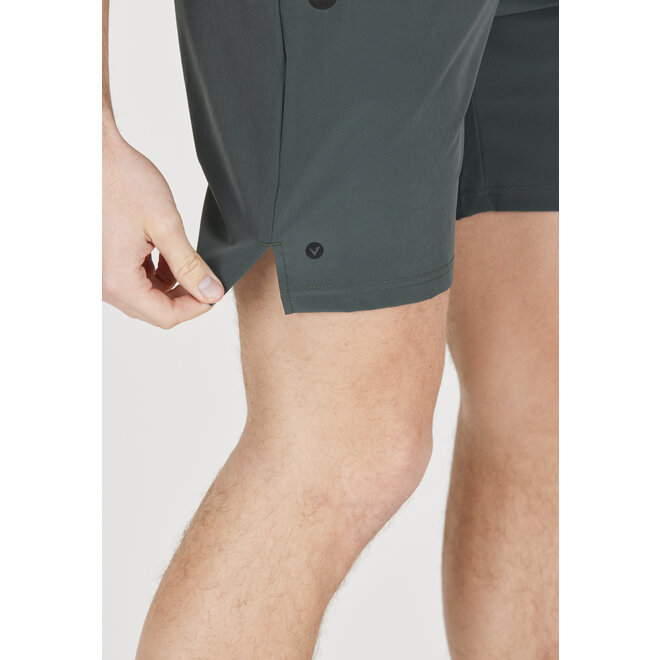 Virtus Men Blag Hyper Stretch Short With Zippers Urban Chic