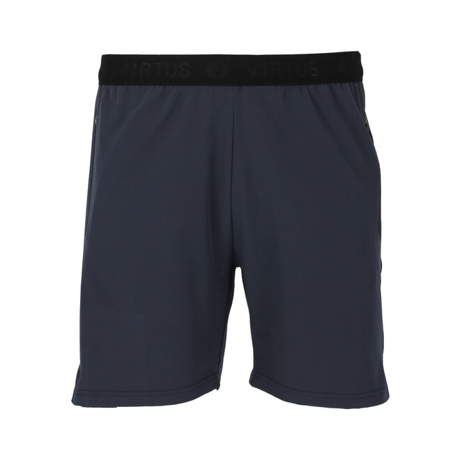 Virtus Men Blag Hyper Stretch Short With Zippers Blue Nights