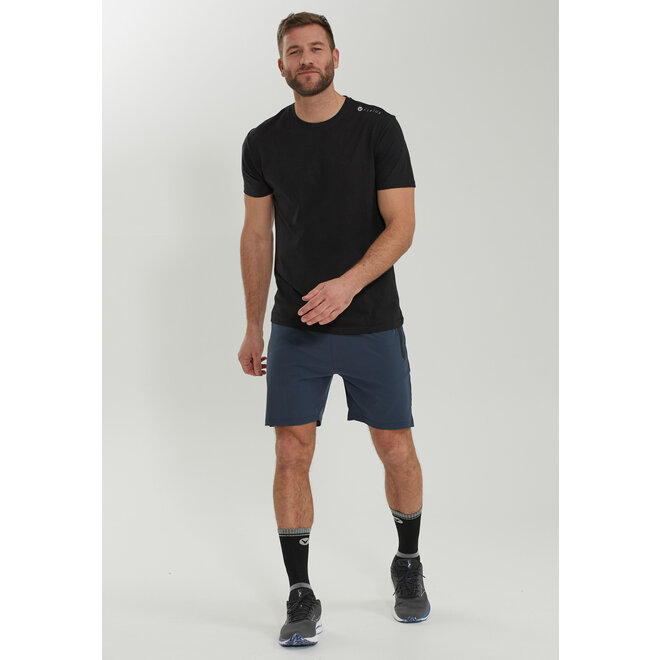 Virtus Men Blag Hyper Stretch Short With Zippers Blue Nights