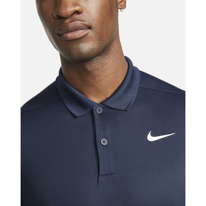 Nike Heren DriFit Victory Solid Polo Navy