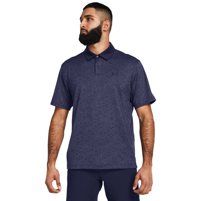 Under Armour T2G Printed Polo Navy