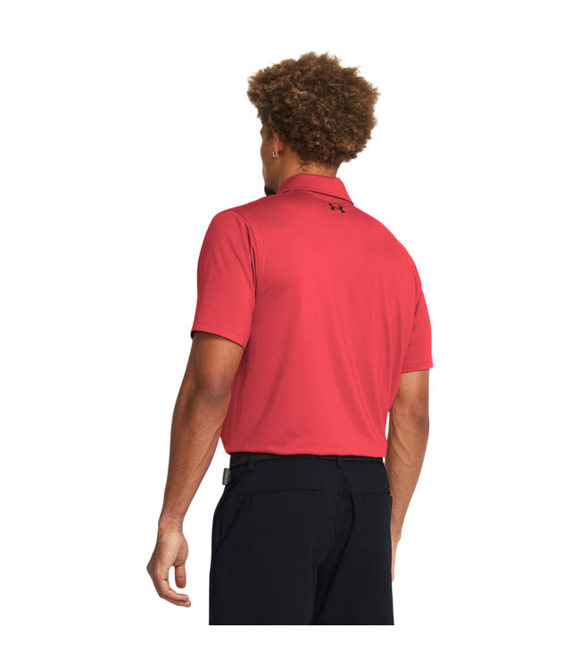 Under Armour Golf Under Armour T2G Polo Red Solstice/Black