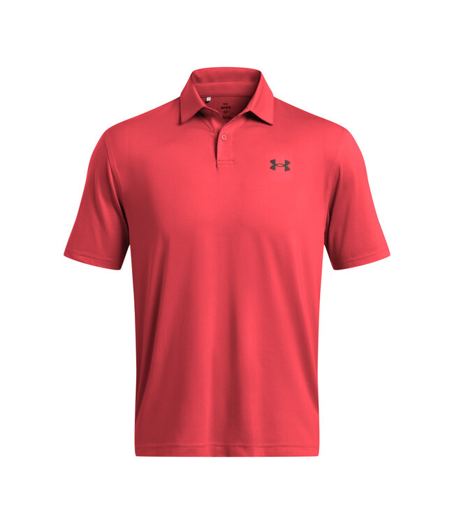 Under Armour Golf Under Armour T2G Polo Red Solstice/Black