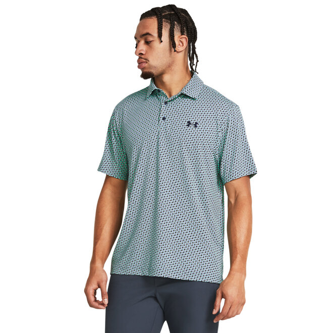 Under Armour Playoff 3.0 Polo Links-Starlight/Navy