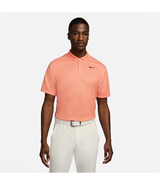 Nike Nike Heren Victory+ DriFit Golfpolo Oranje/Wit