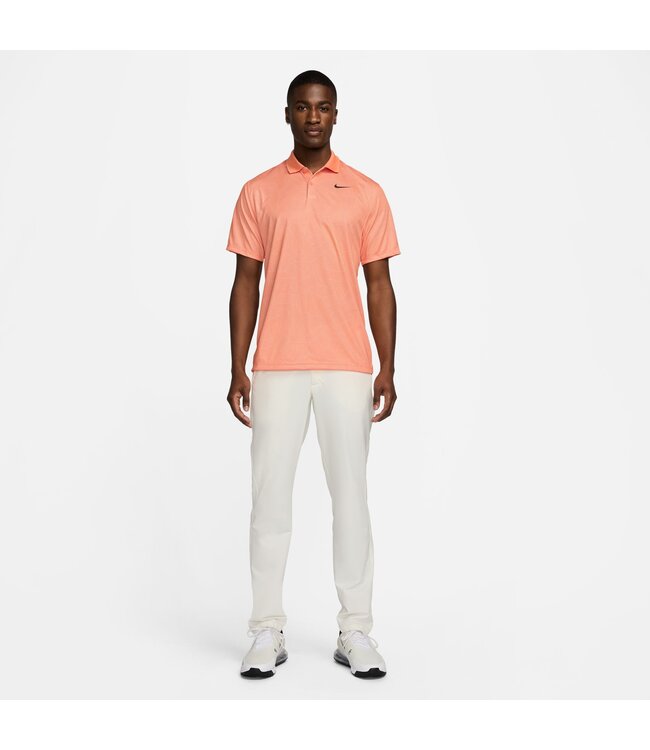 Nike Nike Heren Victory+ DriFit Golfpolo Oranje/Wit