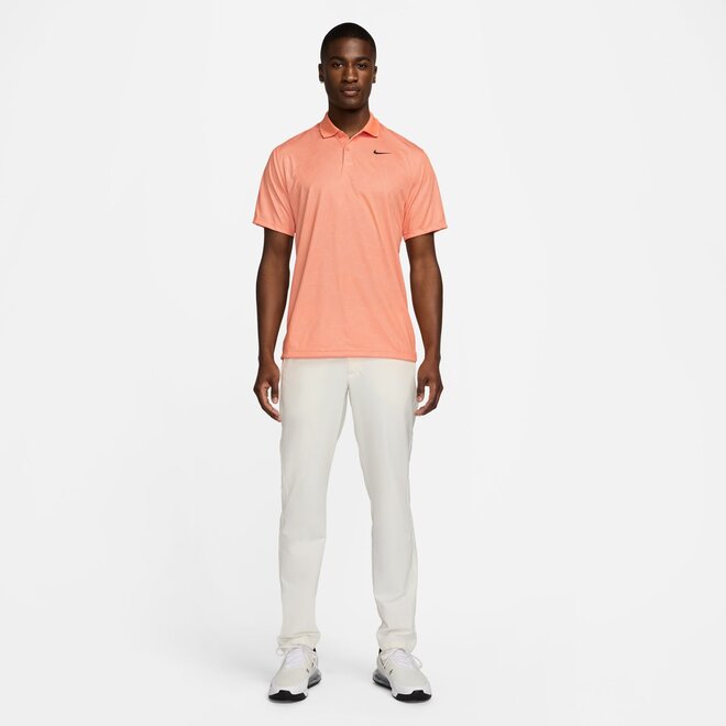 Nike Heren Victory+ DriFit Golfpolo Oranje/Wit