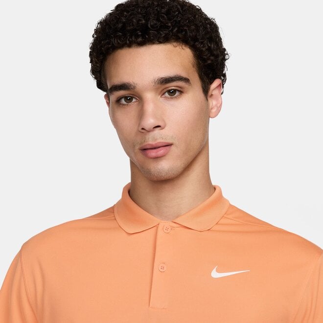 Nike Heren DriFit Victory Golfpolo Oranje