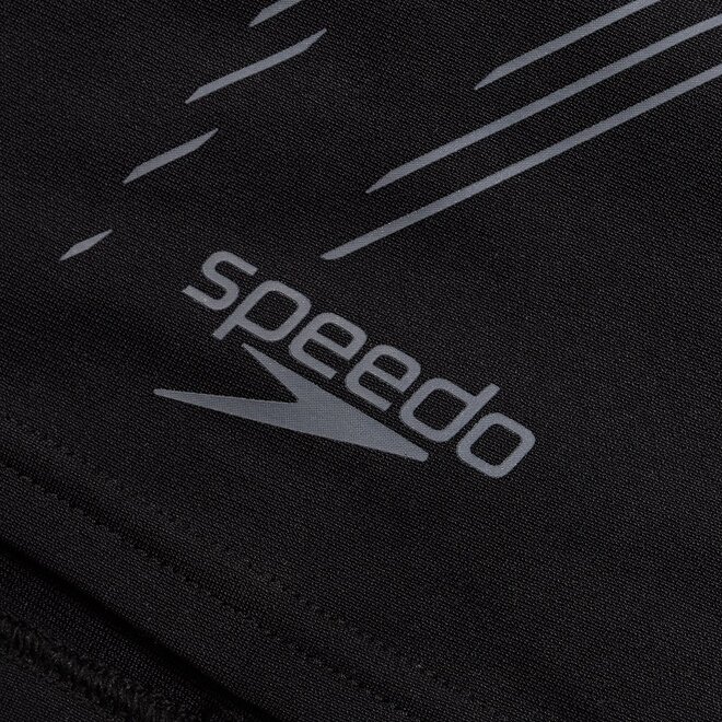 Speedo Eco+ Hyperbloom Place Aquashort Black/Grey