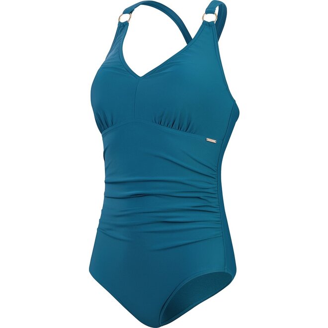 Speedo Eco V Neck Badpak Petrol Green