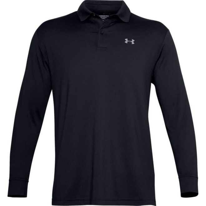 Under Armour Performance Long Sleeve Polo  Black