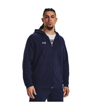 Under Armour Sport Under Armour Rival Fleece FZ Hoodie Midnight Navy