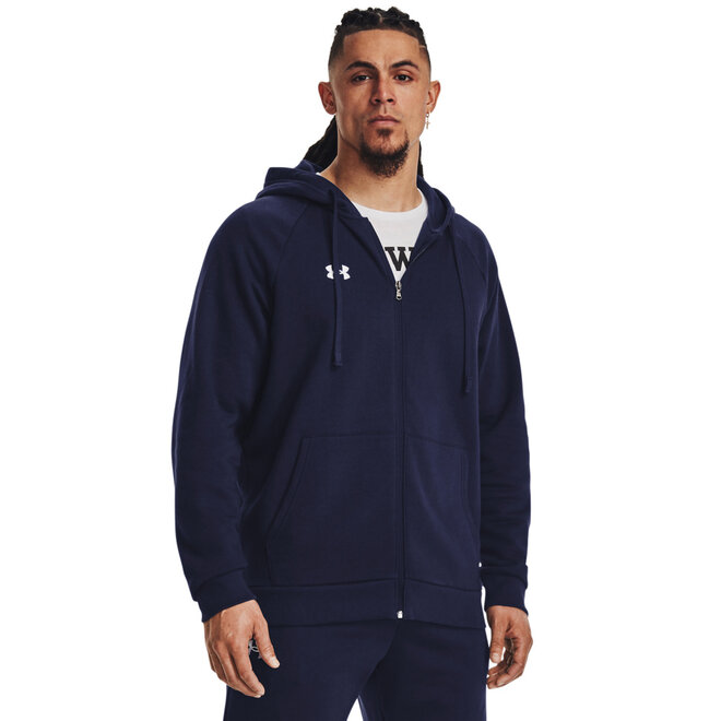 Under Armour Rival Fleece FZ Hoodie Midnight Navy