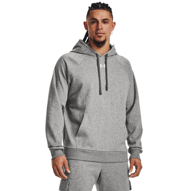 Under Armour Rival Fleece Hoodie Castlerock Light Heather