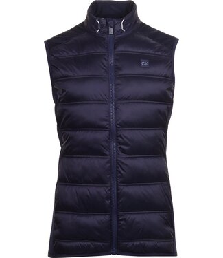 Calvin Klein Calvin Klein Heren Rangewood Full Zip Hybrid Gilet Evening Blue