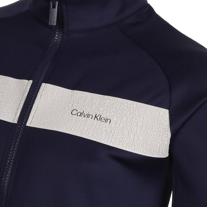 Calvin Klein Heren Parkbury Full Zip Evening Blue