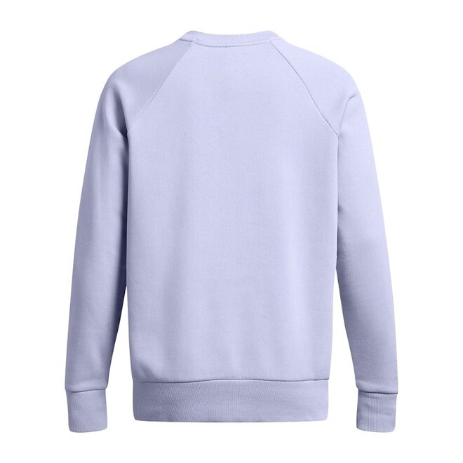 Under Armour Dames Rival Fleece Crew Celeste/White