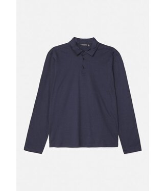 J. Lindeberg J.lindeberg Men Asher Long Sleeve Polo Navy