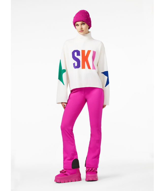 Goldbergh Goldbergh Calore Long Sleeve Knit Sweater White