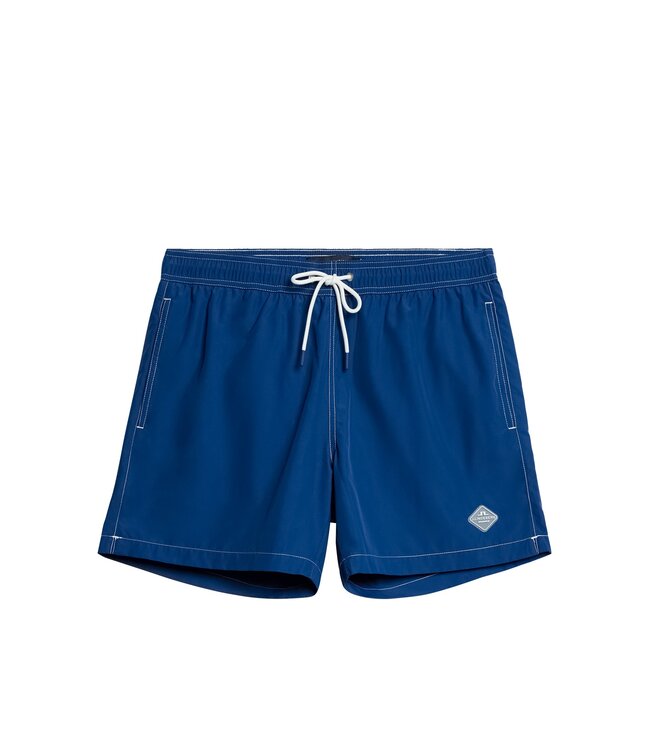 J. Lindeberg J.Lindeberg Heren Banks Solid Swim Trunks Estate Blue