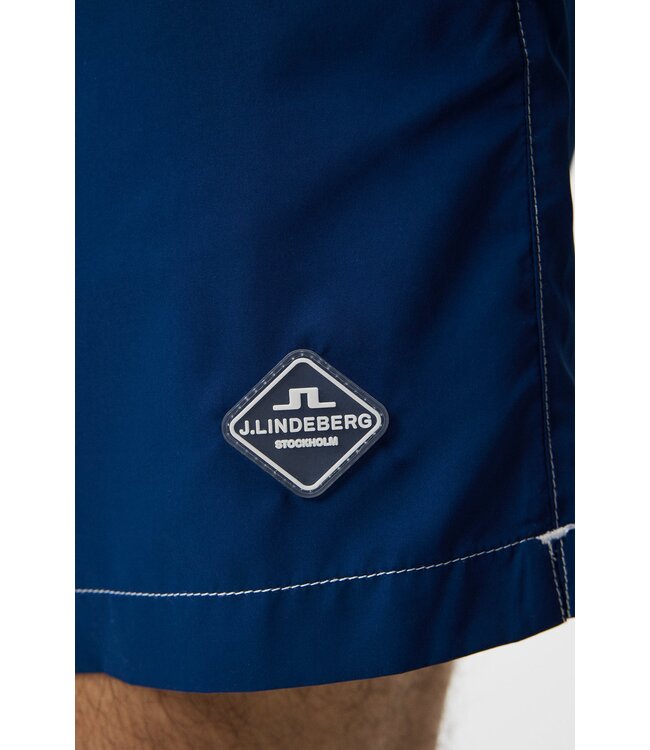 J. Lindeberg J.Lindeberg Heren Banks Solid Swim Trunks Estate Blue