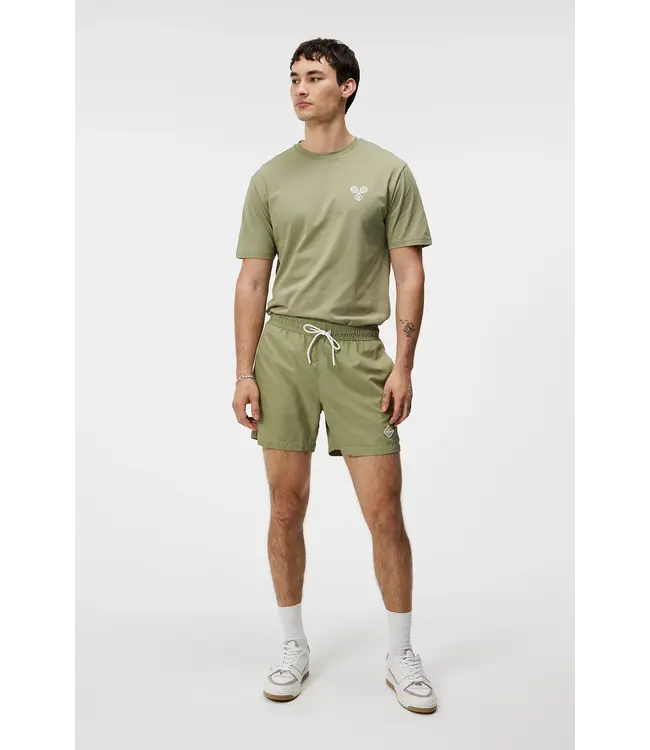 J. Lindeberg J.Lindeberg Heren Banks Solid Swim Trunks Oil Green
