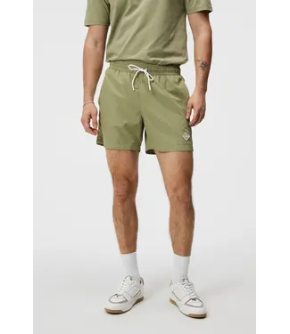 J. Lindeberg J.Lindeberg Heren Banks Solid Swim Trunks Oil Green