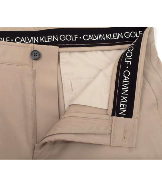 Calvin Klein Calvin Klein Heren Bullet Regular Fit Stretch Short Stone