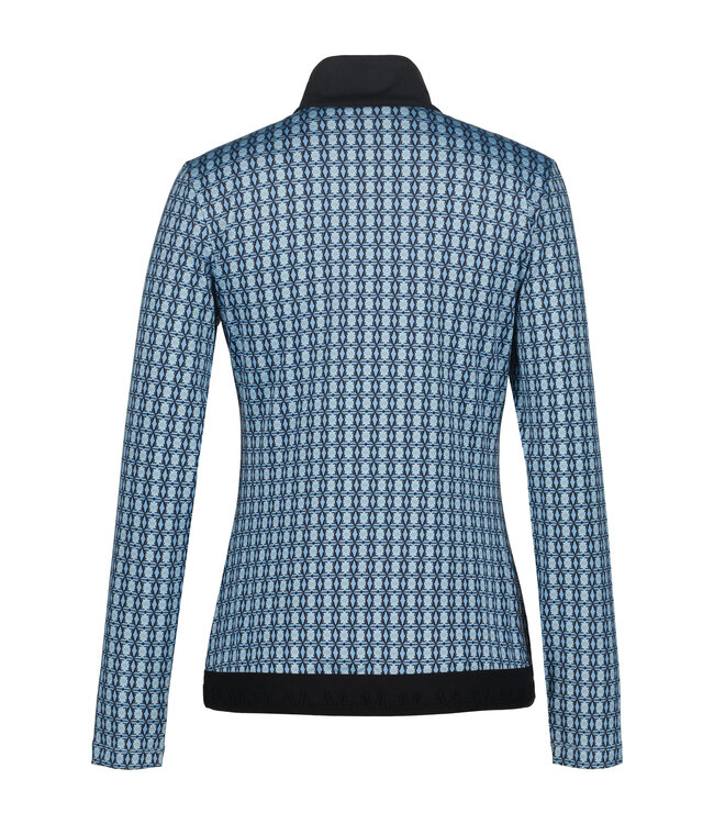 Luhta Luhta Dames Jamali Pully Print/Blauw