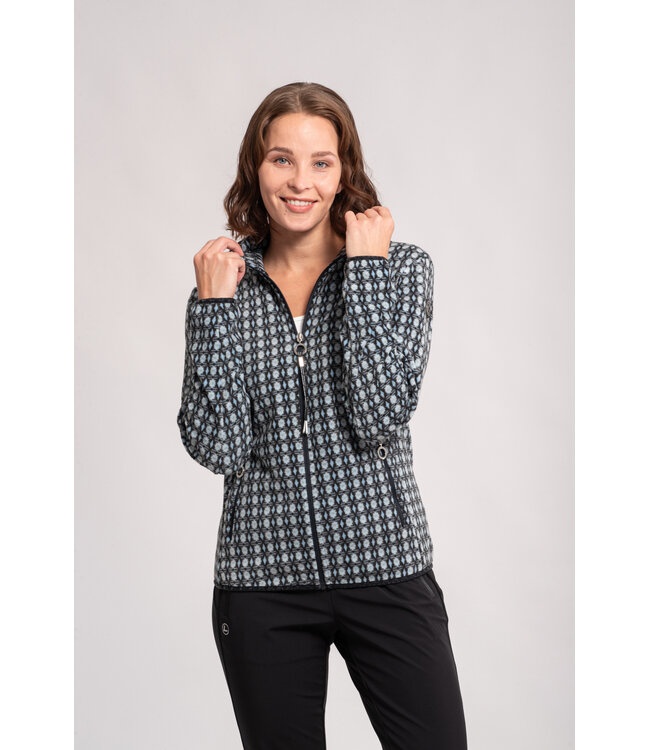 Luhta Luhta Dames Auttoinen Vest Print/Blauw