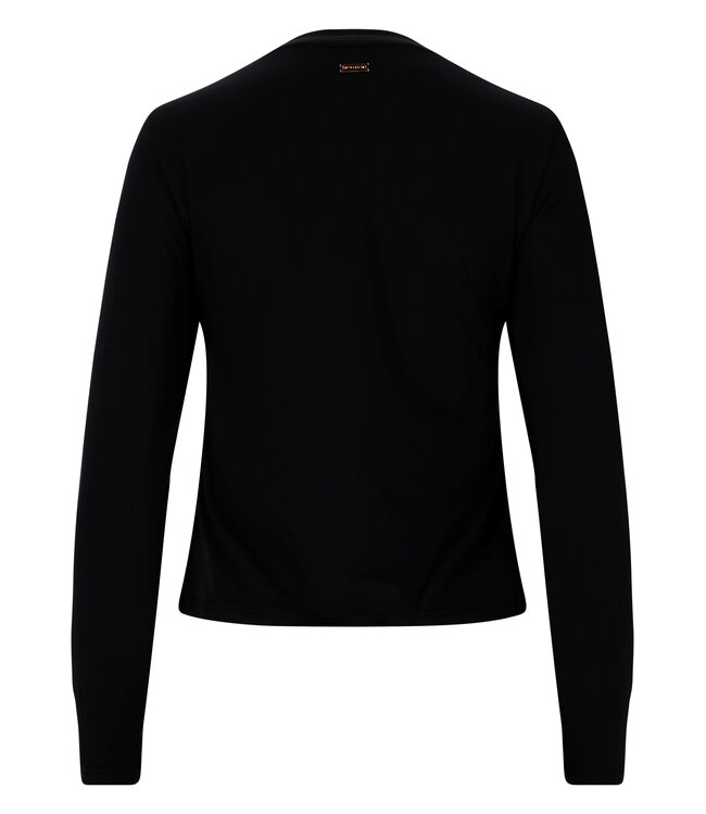 Athlecia Athlecia Dames Almi W L/S Tee Black