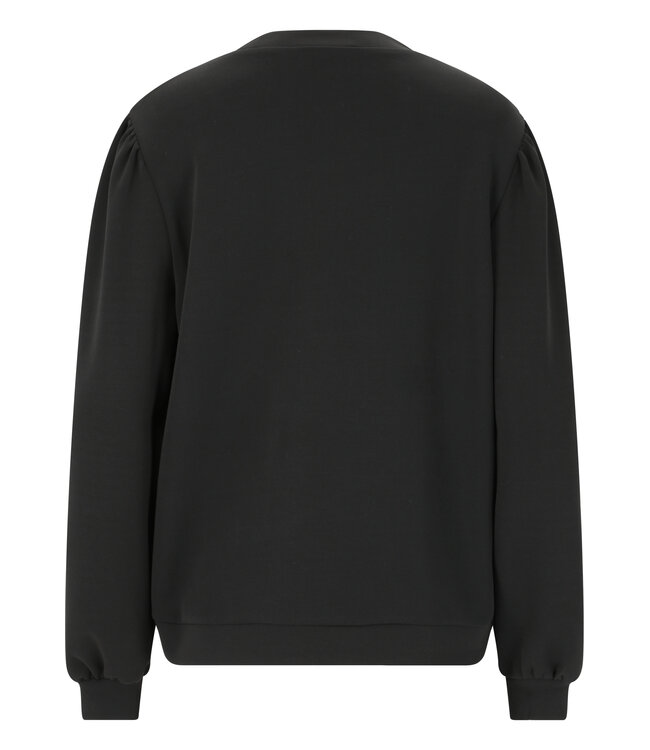 Athlecia Athlecia Dames Jillnana V2 W Balloon Sleeve Sweat Black