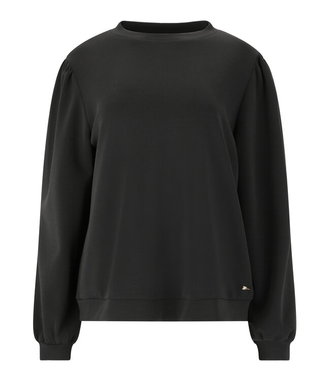 Athlecia Athlecia Dames Jillnana V2 W Balloon Sleeve Sweat Black