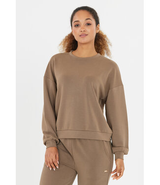Athlecia Athlecia Dames Jillnana W Crew Neck Walnut