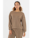 Athlecia Athlecia Dames Jillnana W Crew Neck Walnut