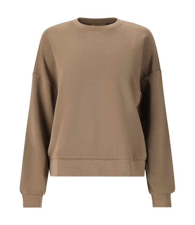 Athlecia Athlecia Dames Jillnana W Crew Neck Walnut