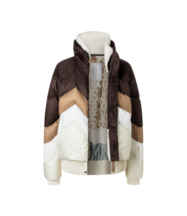 Bogner Bogner Dames Vanja 1 Jacket Black Coffee