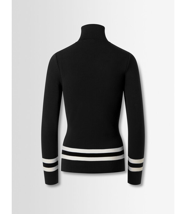 Fusalp Fusalp Dames Judith Ski Knit Col Noir/Neige