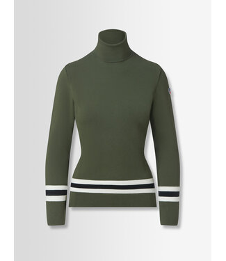 Fusalp Fusalp Dames Judith Ski Knit Col Army/Neige
