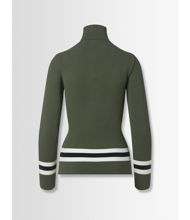 Fusalp Fusalp Dames Judith Ski Knit Col Army/Neige