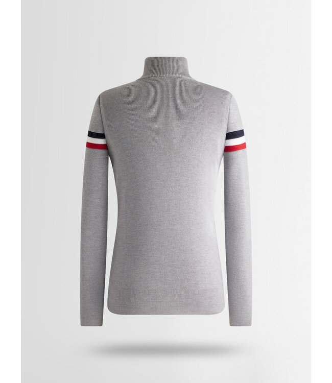 Fusalp Fusalp Heren Wengen IV Knit Pull Silice/Marin