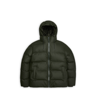 Rains Rains Unisex Alta Puffer Jacket W3T3 Green